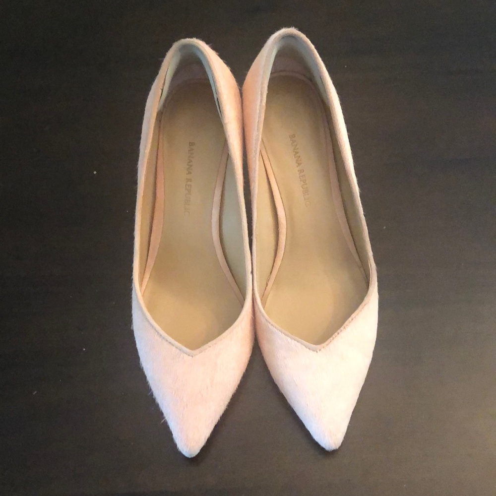 Pale Pink Banana Republic Pumps